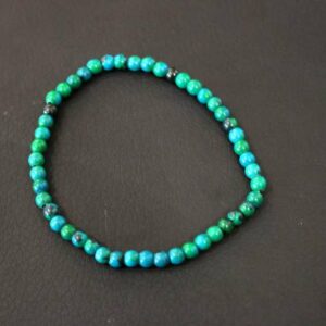Bracelet Chrysocolle 4 mm