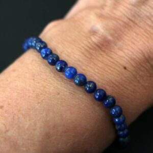 Bracelet Lapis Lazuli 4 mm – Image 2