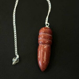 Pendule Egyptien Jaspe Rouge
