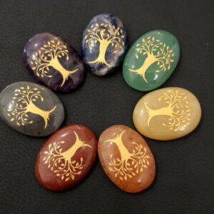 Galets 7 chakras Arbre de Vie