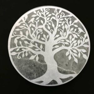 Rond Sélénite Arbre de Vie