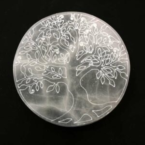 Rond Sélénite Arbre de Vie