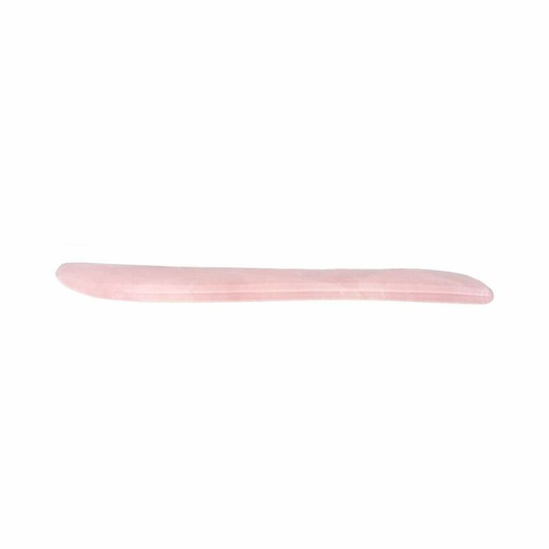 Gua Sha Quartz Rose long – Image 2