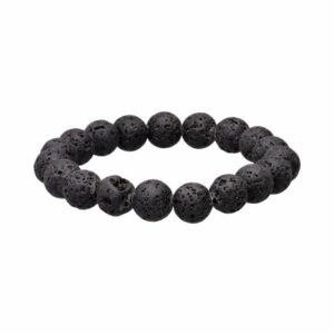 Bracelet Pierre de Lave 10 mm – Image 2