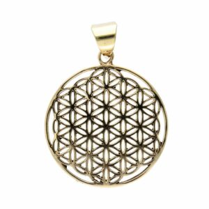 Pendentif Fleur de Vie Bronze