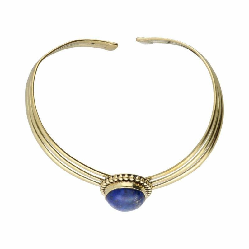 Bracelet Bronze Lapis Lazuli – Image 2
