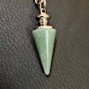 Pendule Hexagonal Aventurine Verte