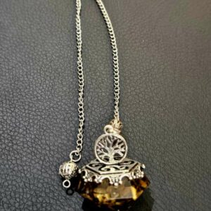 Pendule Orgone Oeil de Tigre Arbre de Vie – Image 2