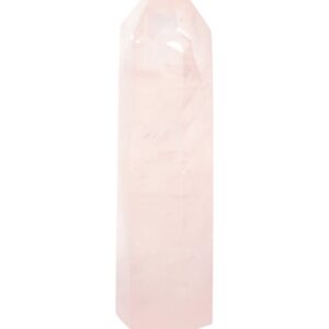 Pointe obélisque Quartz rose