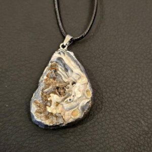 Collier Agate Cristallisée – Image 4