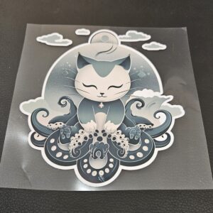 Autocollant Chat Zen