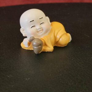 Lot 7 mini bouddha orange – Image 4