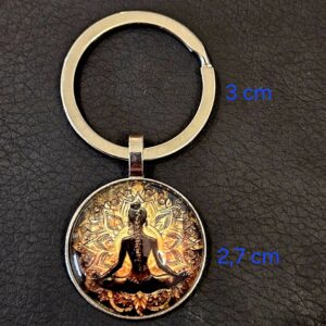 Porte-clefs Yoga
