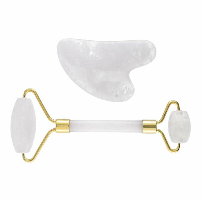 Coffret Roller + Gua Sha Cristal de Roche – Image 2