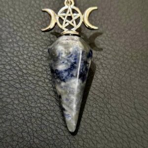 Pendule Triple Lune Sodalite