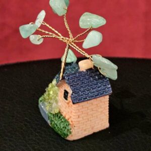 Maison Arbre rouge Aventurine Verte – Image 4