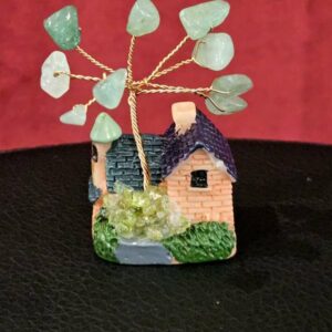 Maison Arbre rouge Aventurine Verte – Image 3