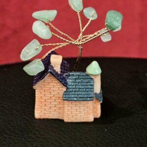 Maison Arbre rouge Aventurine Verte – Image 2
