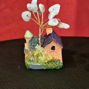 Maison Arbre rouge Aigue-marine