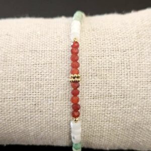Bracelet Cornaline et Turquoise