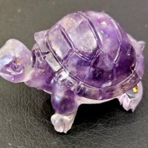 Tortue orgone Améthyste – Image 3