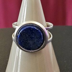 Bague Argent Lapis Lazuli – Image 2