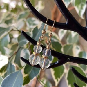 B.O Acier Argenté Cristal de Roche double