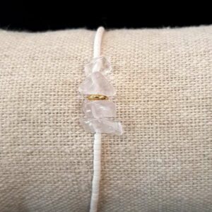Bracelet Quartz Rose clair