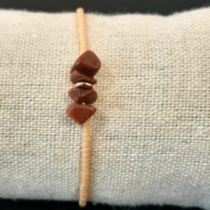 Bracelet Goldstone
