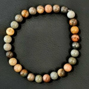 Bracelet Jaspe Polychrome