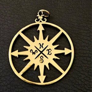 Pendentif Points Cardinaux bronze