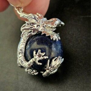 Pendentif Dragon Sodalite