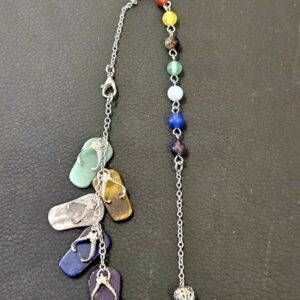 Déco chaînette Tongs 7 chakras