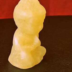 Mini Bouddha Calcite Orange