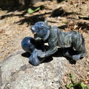 Tigre en Labradorite