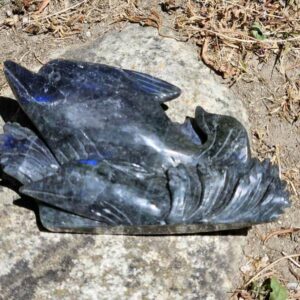 Dauphin en Labradorite