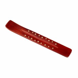 Porte-encens en bois et Etoiles
