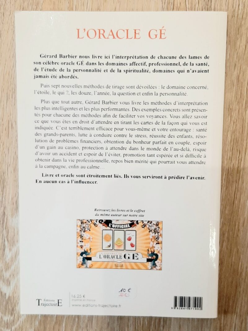 L'Oracle Gé - Nouvelles méthodes de tirages – Image 2