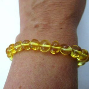 Bracelet Adulte Ambre (clair)