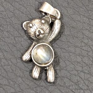 Pendentif Ourson Labradorite