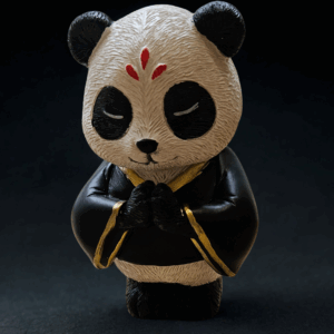 Panda Méditation Noir