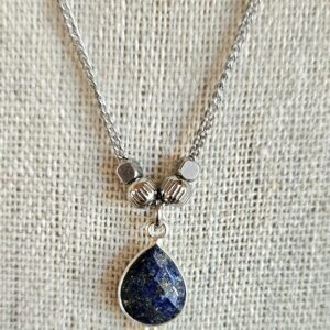 Collier Goutte Lapis Lazuli