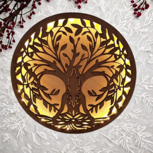 Lampe Bouddha