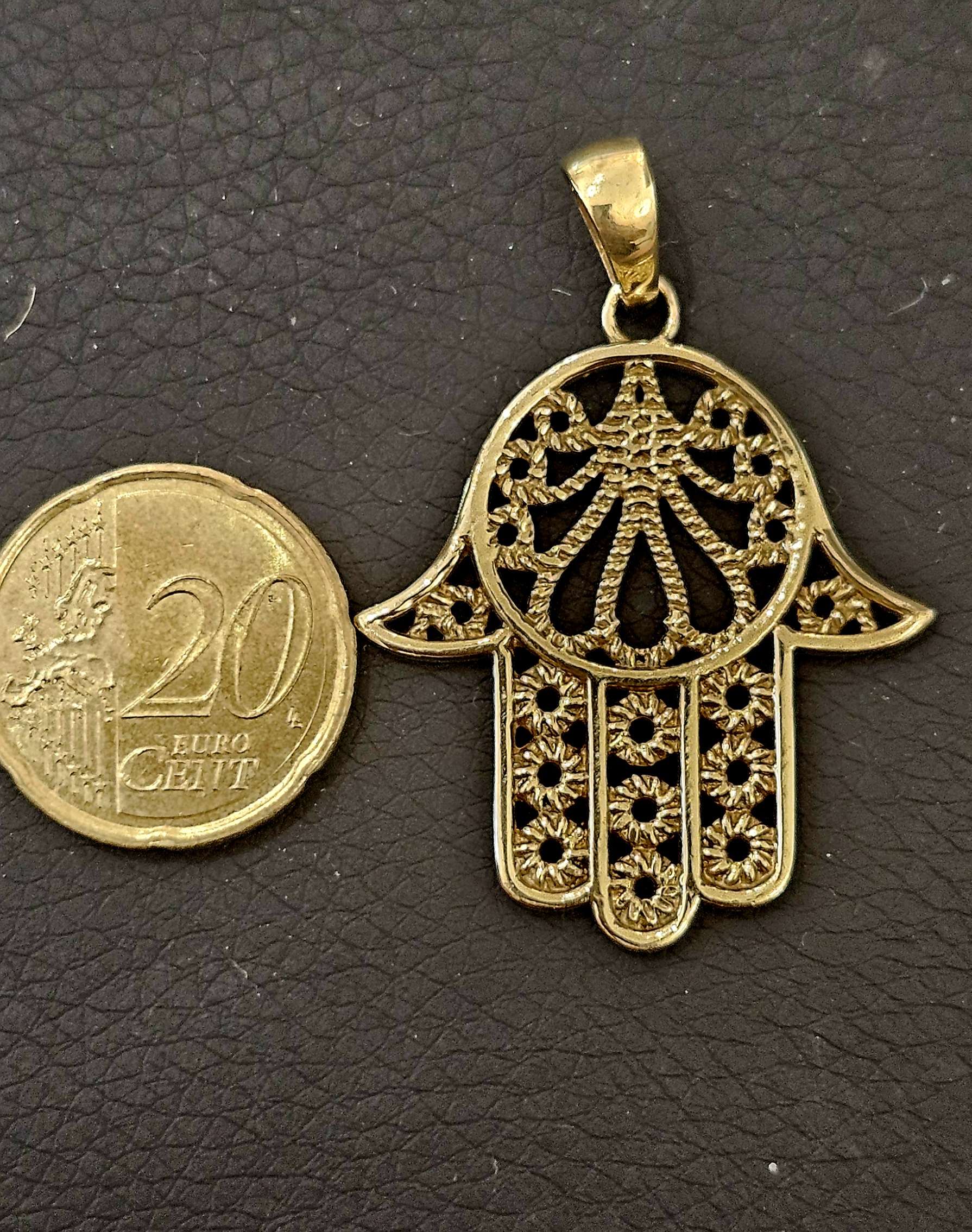 Pendentif Bronze Main de Fatma – Image 2