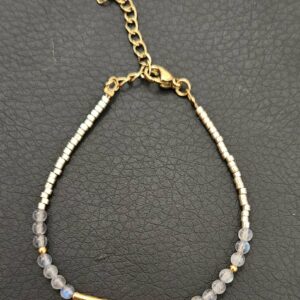 Bracelet Tubes Labradorite