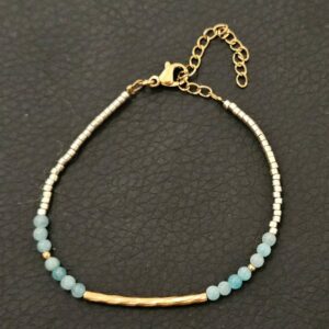 Bracelet Tubes Amazonite