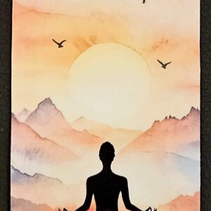 Marque-pages Bouddha Montagne