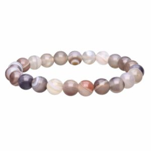 Bracelet Agate du Botswana