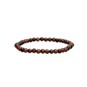 Bracelet Obsidienne Acajou