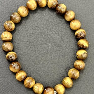 Bracelet Œil de Tigre 8 mm